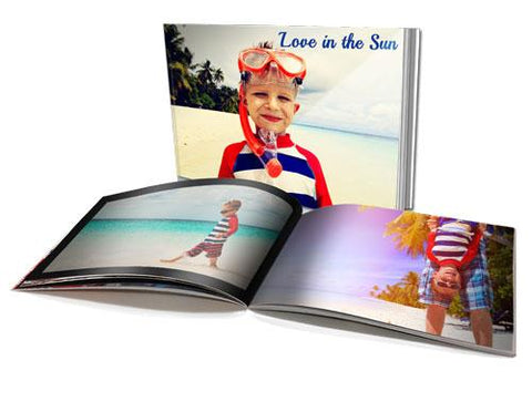 11x8.5" (28x20cm)  Personalised Soft Cover Photo Book